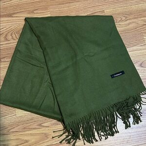 Cashmere Scarf | Women's Large Cashmere Scarf With Tassels (One Size)